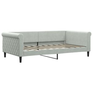 vidaXL &Kappa;&alpha;&nu;&alpha;&pi;έ&sigmaf; &Kappa;&rho;&epsilon;&beta;ά&tau;&iota; &Alpha;&nu;&omicron;&iota;&chi;&tau;ό &Gamma;&kappa;&rho;&iota; 100x190 &epsilon;&kappa;. &Beta;&epsilon;&lambda;&omicron;ύ&delta;&iota;&nu;&omicron;&sigmaf;