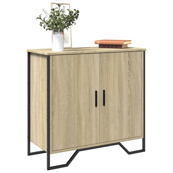 vidaXL Μπουφές Sonoma Δρυς 78x35,5x74,5 εκ. από Επεξεργασμένο Ξύλο