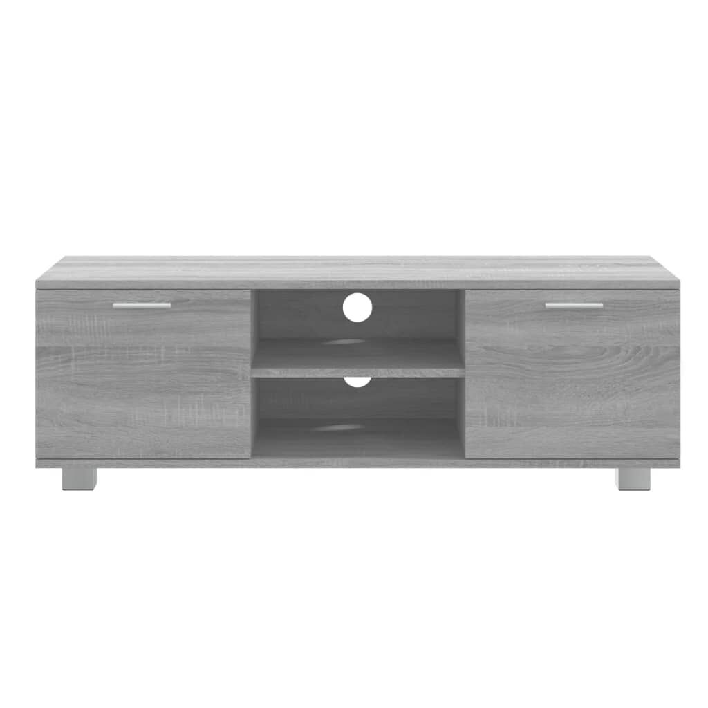 vidaXL Έπιπλο Τηλεόρασης Γκρι Sonoma 120x40,5x35 εκ. από Επεξεργ. Ξύλο