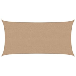 vidaXL &Pi;&alpha;&nu;ί &Sigma;&kappa;ί&alpha;&sigma;&eta;&sigmaf; Taupe 2,5 x 5 &mu;. &alpha;&pi;ό HDPE 160 &gamma;&rho;./&mu;&sup2;