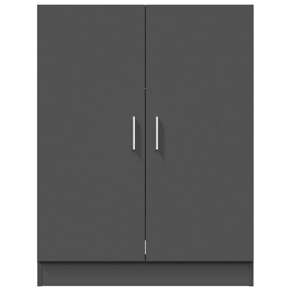 vidaXL Ντουλάπι Πλυντηρίου Γκρι 71 x 71,5 x 91,5 εκ.