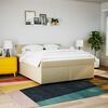 vidaXL &Kappa;&rho;&epsilon;&beta;ά&tau;&iota; Boxspring &mu;&epsilon; &Sigma;&tau;&rho;ώ&mu;&alpha; &Kappa;&rho;&epsilon;&mu; 180x200 &epsilon;&kappa;. &Upsilon;&phi;&alpha;&sigma;&mu;ά&tau;&iota;&nu;&omicron;