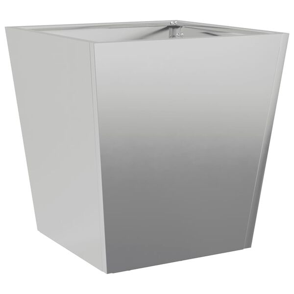 vidaXL Ζαρντινιέρα Κήπου 40x40x40 εκ. Γαλβανισμένο Χάλυβα