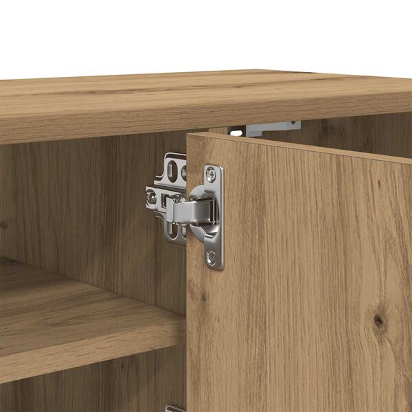 vidaXL Ντουλάπι τοίχου Artisan Oak 101x30x29 cm Κατασκευασμένο ξύλο