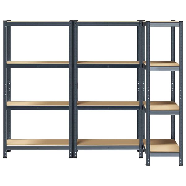 vidaXL &Rho;&alpha;&phi;&iota;έ&rho;&epsilon;&sigmaf; 4 &Epsilon;&pi;&iota;&pi;έ&delta;&omega;&nu; 3 &tau;&epsilon;&mu;. &Alpha;&nu;&theta;&rho;&alpha;&kappa;ί &Alpha;&tau;&sigma;ά&lambda;&iota; & &Epsilon;&pi;&epsilon;&xi;&epsilon;&rho;&gamma;&alpha;&sigma;&mu;έ&nu;&omicron; &Xi;ύ&lambda;&omicron;