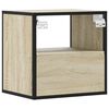 vidaXL Επίτοιχο κομοδίνο Sonoma Oak 40x31x39,5 cm