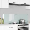 vidaXL Πίσω Πάνελ Κουζίνας 2 pcs Λευκό 70 x 40 cm σκληρυμένο γυαλί