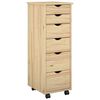 vidaXL &Kappa;&iota;&nu;&eta;&tau;ό &Nu;&tau;&omicron;&upsilon;&lambda;ά&pi;&iota; 34 x 39 x 93,5 &epsilon;&kappa; &Sigma;&tau;&epsilon;&rho;&epsilon;ό &xi;ύ&lambda;&omicron; &pi;&epsilon;ύ&kappa;&omicron;&upsilon; &Kappa;&alpha;&phi;έ