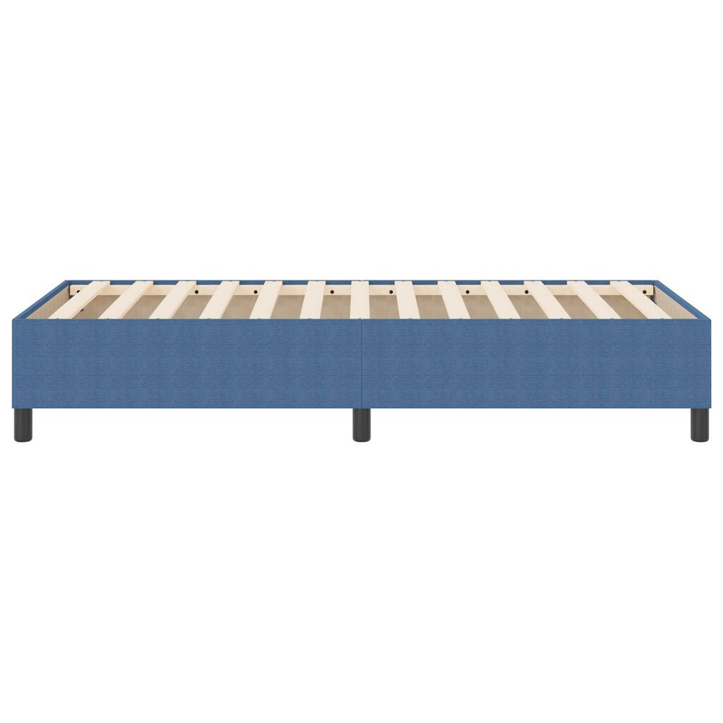 vidaXL Κρεβάτι με ελατήρια Μπλε 100 x 200 cm Βελούδο