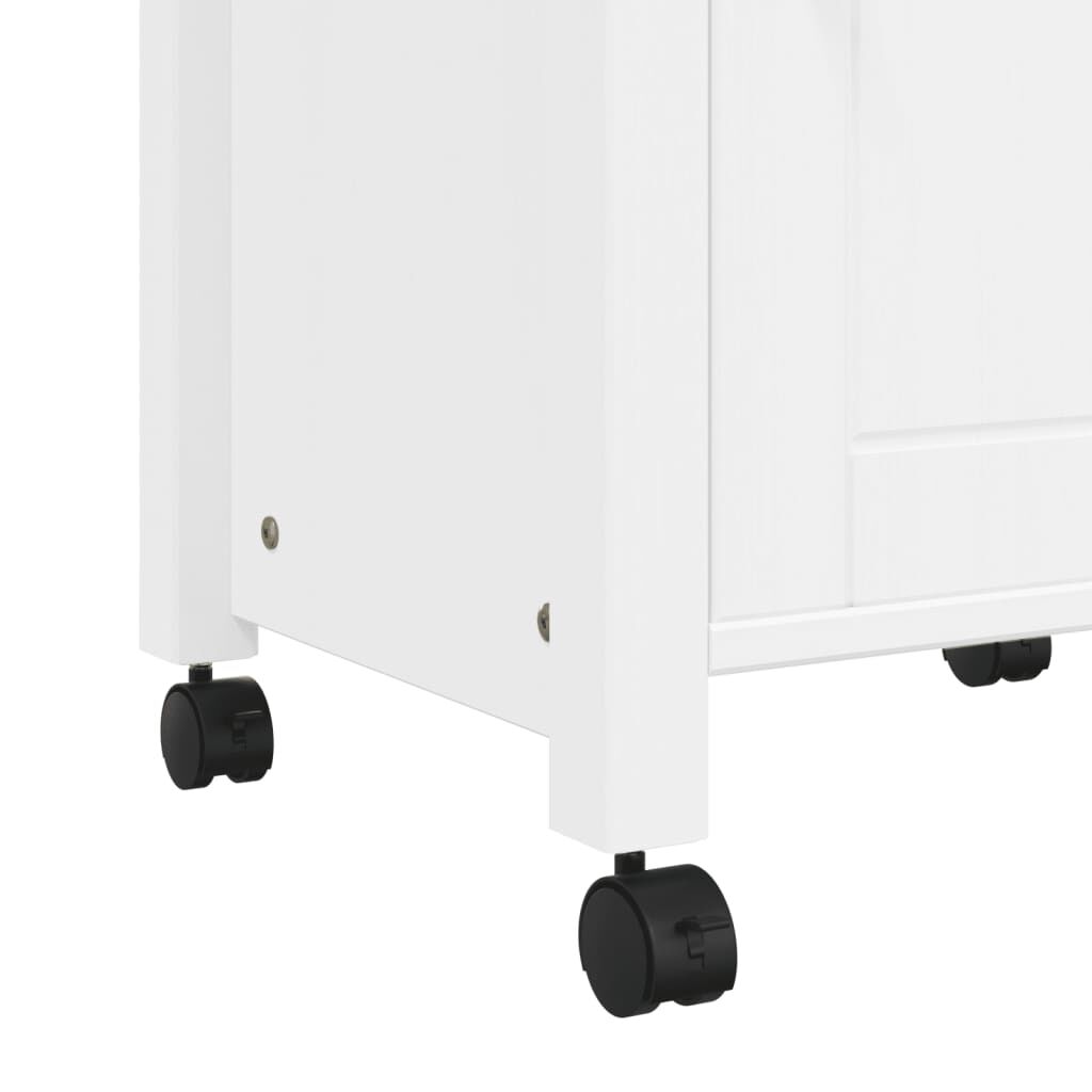 vidaXL Τρόλεϊ Κουζίνας MONZA 48x40x90 εκ. από Μασίφ Ξύλο Πεύκου