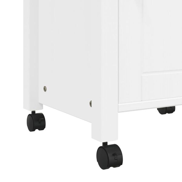 vidaXL Τρόλεϊ Κουζίνας MONZA 48x40x90 εκ. από Μασίφ Ξύλο Πεύκου