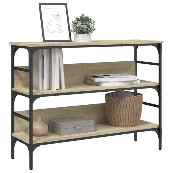 vidaXL &Tau;&rho;&alpha;&pi;έ&zeta;&iota; &Kappa;&omicron;&nu;&sigma;ό&lambda;&alpha; Sonoma &Delta;&rho;&upsilon;&sigmaf; 100x32x75 &epsilon;&kappa;. &Epsilon;&pi;&epsilon;&xi;&epsilon;&rho;&gamma;&alpha;&sigma;&mu;έ&nu;&omicron; &Xi;ύ&lambda;&omicron;