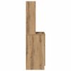 vidaXL Κομοδίνο Αρτισιανή Δρυς 39x35x125 εκ. από Επεξεργασμένο Ξύλο
