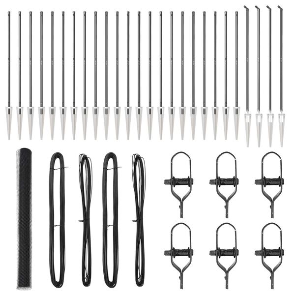 vidaXL &Sigma;&tau;ύ&lambda;&omicron;&sigmaf; &Pi;&epsilon;&rho;&iota;&phi;&rho;ά&xi;&epsilon;&omega;&nu; &Gamma;&kappa;&rho;&iota; 50 x 1,5 &mu;. (25 mm &pi;&lambda;έ&gamma;&mu;&alpha;)