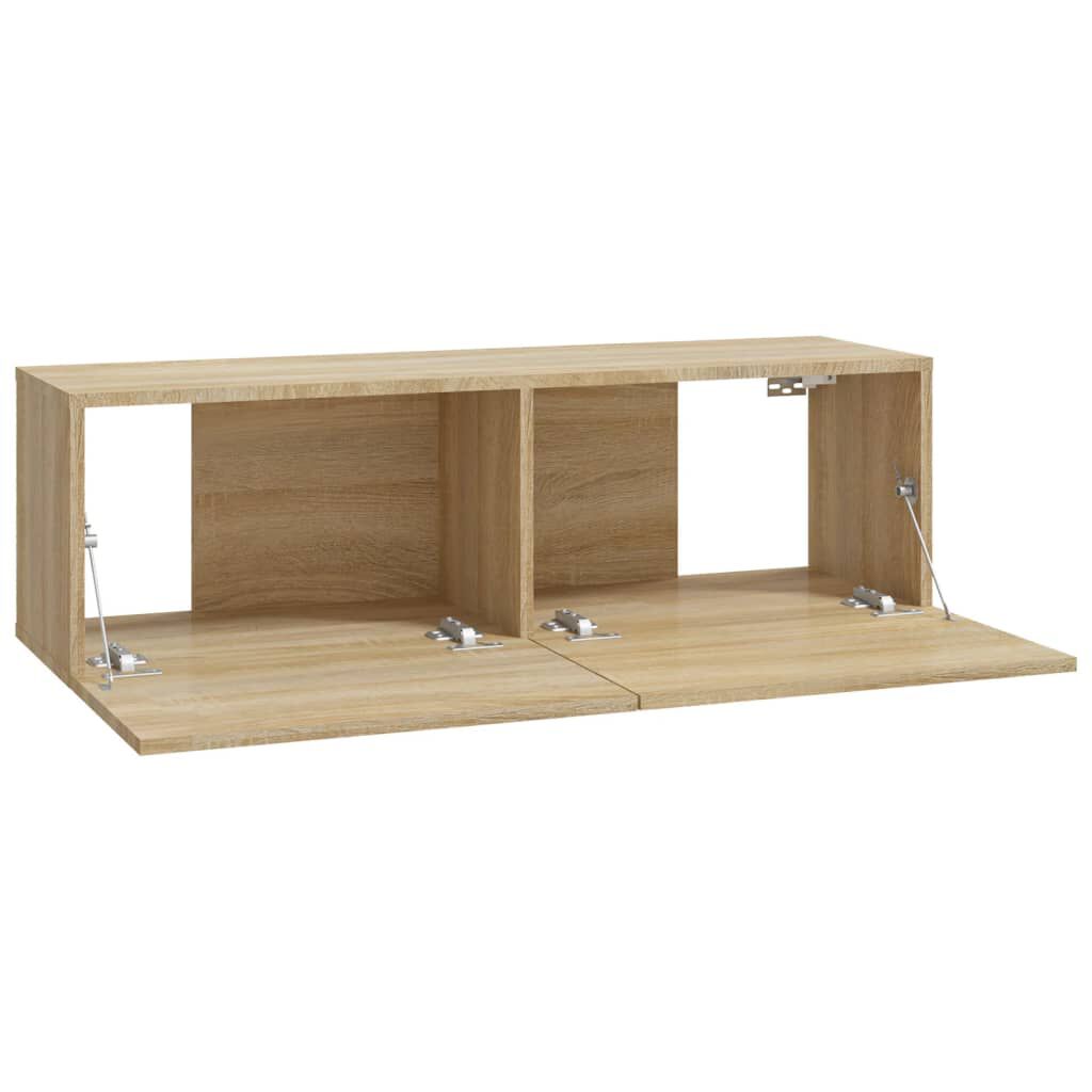 vidaXL Έπιπλα Τηλεόρασης 4 τεμ. Sonoma Δρυς 100 x 30 x 30εκ.
