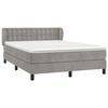 vidaXL &Kappa;&rho;&epsilon;&beta;ά&tau;&iota; Boxspring &mu;&epsilon; &Sigma;&tau;&rho;ώ&mu;&alpha; &Alpha;&nu;&omicron;&iota;&chi;&tau;ό &Gamma;&kappa;&rho;&iota; 140x200 &epsilon;&kappa;. &Beta;&epsilon;&lambda;&omicron;ύ&delta;&iota;&nu;&omicron;