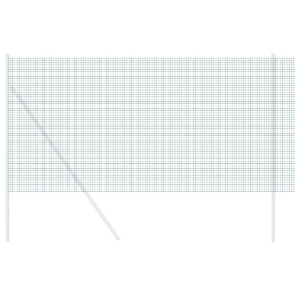 vidaXL Συγκολλητός φράχτης από σύρμα Πράσινο 1.4 x 25 m Ατσάλι