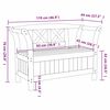 vidaXL Πάγκος Αποθήκευσης Κήπου Καφέ 119 x 76 x 44εκ.