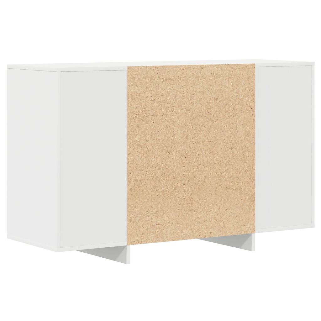 vidaXL Κονσόλα Λευκή 120x41x75 εκ. Κατασκευασμένη από Συνθετικό Ξύλο