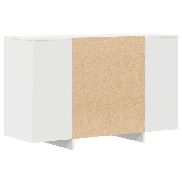 vidaXL Κονσόλα Λευκή 120x41x75 εκ. Κατασκευασμένη από Συνθετικό Ξύλο