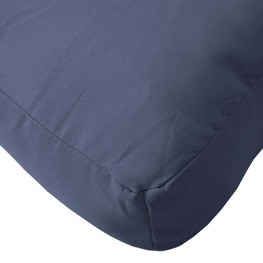 vidaXL Μαξιλάρι Παλέτας Ναυτικό Μπλε 60x60x9,5 εκ. Ύφασμα Oxford