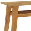 vidaXL Τραπέζι Κονσόλα 120 x 35 x 75 εκ. από Μασίφ Ξύλο Teak