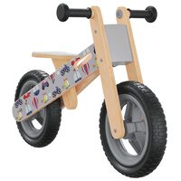 vidaXL Ποδήλατο Ισορροπίας για Παιδιά Γκρι Εκτύπωση
