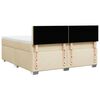 vidaXL &Kappa;&rho;&epsilon;&beta;ά&tau;&iota; Boxspring &mu;&epsilon; &Sigma;&tau;&rho;ώ&mu;&alpha; &Kappa;&rho;&epsilon;&mu; 180x200 &epsilon;&kappa;. &Upsilon;&phi;&alpha;&sigma;&mu;ά&tau;&iota;&nu;&omicron;