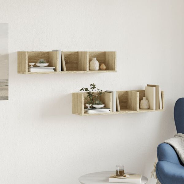 vidaXL &Nu;&tau;&omicron;&upsilon;&lambda;ά&pi;&iota;&alpha; &Tau;&omicron;ί&chi;&omicron;&upsilon; 2 &tau;&epsilon;&mu;. Sonoma &Delta;&rho;&upsilon;&sigmaf; 75x18x16,5 &epsilon;&kappa;. &Epsilon;&pi;&epsilon;&xi;. &Xi;ύ&lambda;&omicron;