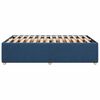 vidaXL Πλαίσιο κρεβατιού χωρίς στρώμα μπλε 120x200cm ύφασμα