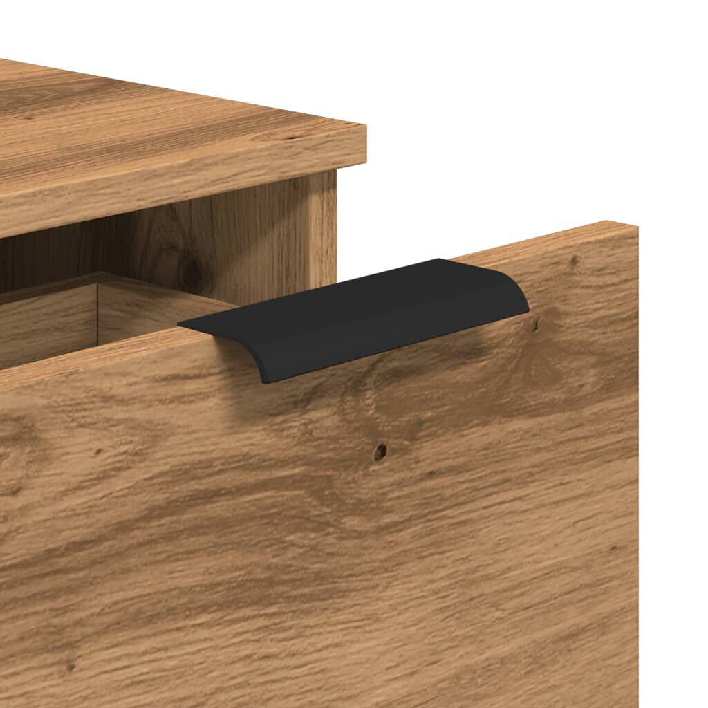 vidaXL Sideboards 2 τεμάχια Artisan Oak 30x30x70cm Κατασκευασμένο ξύλο