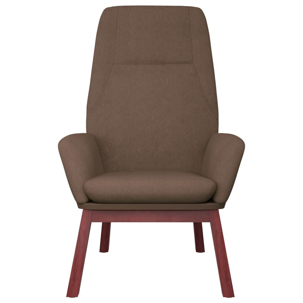 vidaXL Πολυθρόνα Relax Taupe Υφασμάτινη με Υποπόδιο