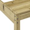 vidaXL Τραπέζι Πικνίκ 110 x 134 x 75 εκ. από Εμποτισμένο Ξύλο Πεύκου