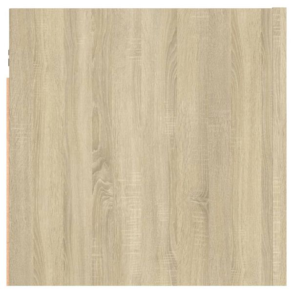vidaXL Κομοδίνα 2 τεμ. Sonoma Δρυς 30,5 x 30 x 30 εκ. από Επεξ. Ξύλο
