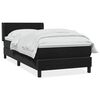 vidaXL &Kappa;&rho;&epsilon;&beta;ά&tau;&iota; Boxspring &mu;&epsilon; &Sigma;&tau;&rho;ώ&mu;&alpha; &Mu;&alpha;ύ&rho;&omicron; 90x220 &epsilon;&kappa;. &Beta;&epsilon;&lambda;&omicron;ύ&delta;&iota;&nu;&omicron;