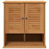 vidaXL Τοίχου Ντουλάπα Μπάνιου VIGO καφέ μελί 67.5 x 34 x 71.5 εκ.