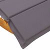 vidaXL Ξαπλώστρα 2 pcs Καφέ 60 x 154 x 74εκ Μασίφ ξύλο ακακίας