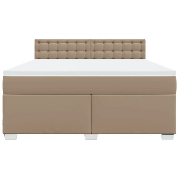 vidaXL &Kappa;&rho;&epsilon;&beta;ά&tau;&iota; Boxspring &mu;&epsilon; &Sigma;&tau;&rho;ώ&mu;&alpha; &Kappa;&alpha;&pi;&omicron;&upsilon;&tau;&sigma;ί&nu;&omicron; 180x200 &epsilon;&kappa;. &Sigma;&upsilon;&nu;&theta;. &Delta;έ&rho;&mu;&alpha;