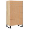 vidaXL Ντουλάπι Sonoma Δρυς 60 x 36 x 110 εκ. από Επεξεργασμένο Ξύλο