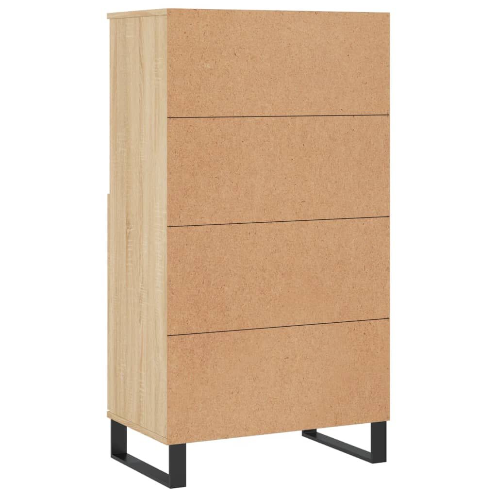 vidaXL Ντουλάπι Sonoma Δρυς 60 x 36 x 110 εκ. από Επεξεργασμένο Ξύλο