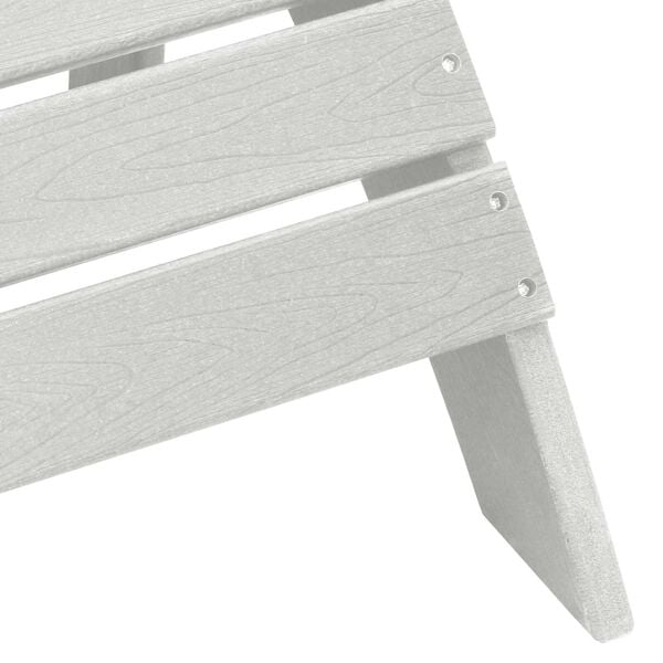 vidaXL Έπιπλα Χαλάρωσης Κήπου 2 pcs Λευκό 74 x 82 x 90cm Πλαστικό