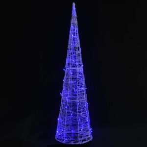vidaXL &Kappa;ώ&nu;&omicron;&sigmaf; &Delta;&iota;&alpha;&kappa;&omicron;&sigma;&mu;&eta;&tau;&iota;&kappa;ό&sigmaf; &Pi;&upsilon;&rho;&alpha;&mu;ί&delta;&alpha; LED &Alpha;&kappa;&rho;&upsilon;&lambda;&iota;&kappa;ό&sigmaf; &Mu;&pi;&lambda;&epsilon; 120 &epsilon;&kappa;.