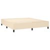 vidaXL &Kappa;&rho;&epsilon;&beta;ά&tau;&iota; Boxspring &mu;&epsilon; &Sigma;&tau;&rho;ώ&mu;&alpha; &Kappa;&rho;&epsilon;&mu; 160x200 &epsilon;&kappa;. &Upsilon;&phi;&alpha;&sigma;&mu;ά&tau;&iota;&nu;&omicron;