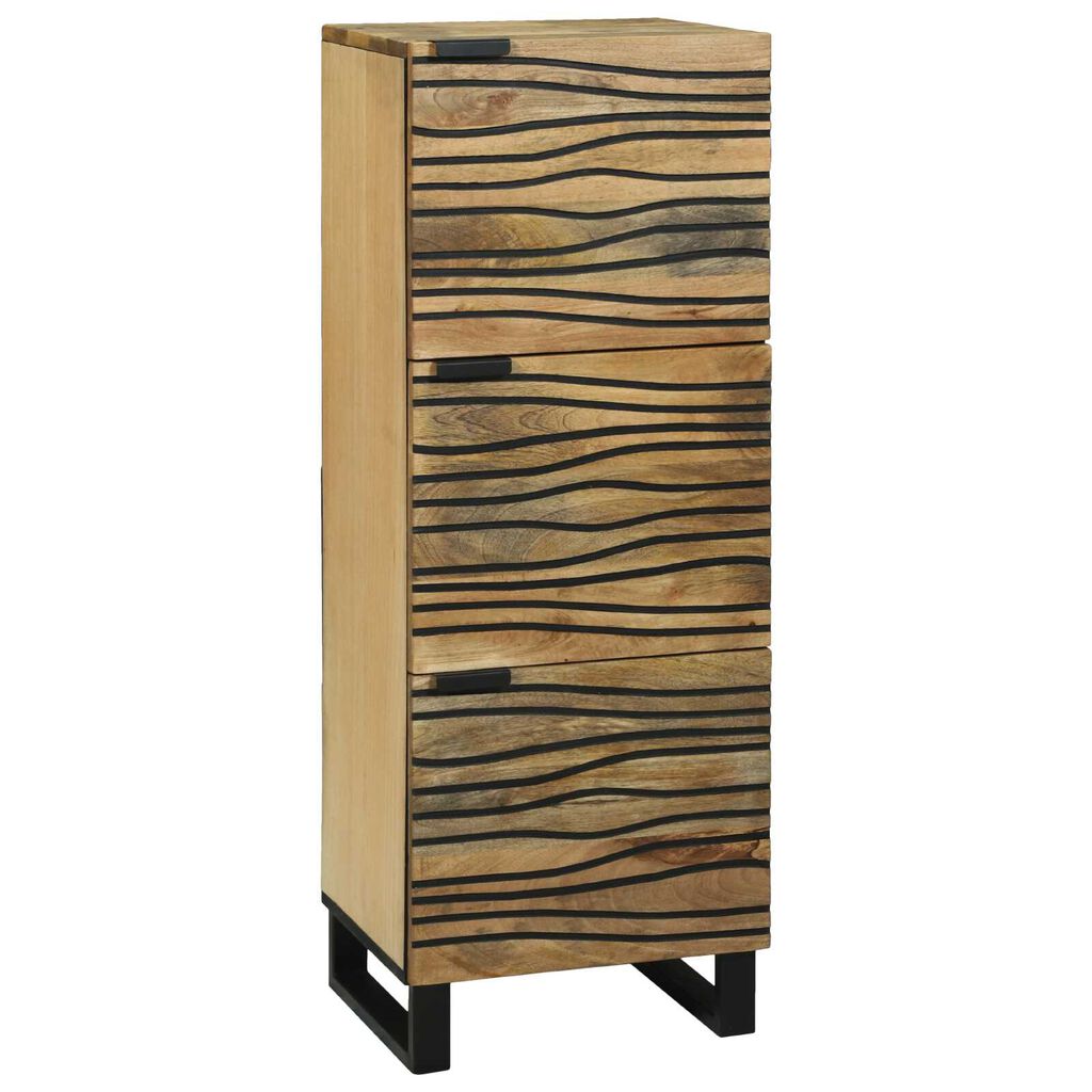 vidaXL Highboard 40x33.5x110 εκ. Μασίφ Ξύλο Μάνγκο