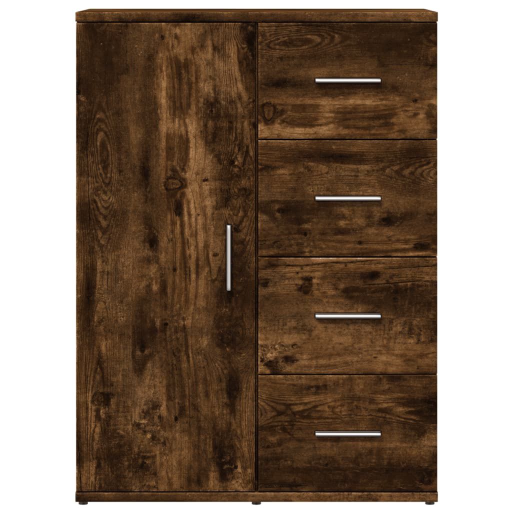 vidaXL Βοηθητικό Ντουλάπι Καπνιστή Δρυς 59x39x80εκ. Επεξεργασμένο Ξύλο