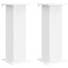vidaXL &Beta;ά&sigma;&eta; &phi;&upsilon;&tau;ώ&nu; 2 pcs &Lambda;&epsilon;&upsilon;&kappa;ό 30,5 x 30 x 80,5 &epsilon;&kappa; &Epsilon;&pi;&epsilon;&xi;&epsilon;&rho;&gamma;&alpha;&sigma;&mu;έ&nu;&omicron; &Xi;ύ&lambda;&omicron;