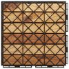 vidaXL Πλακάκια Deck 20 τεμ. 30 x 30 εκ. από Μασίφ Ξύλο Teak