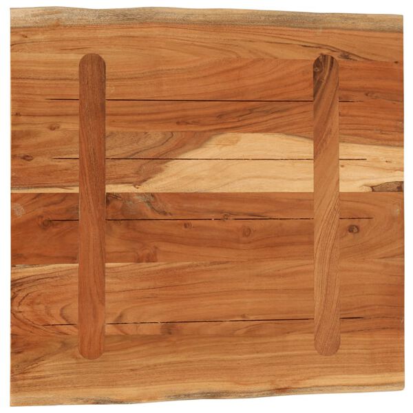 vidaXL Επιφάνεια Τραπεζιού Ορθογώνια 60x60x3,8 εκ. Μασίφ Ξύλο Ακακίας