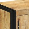 vidaXL Ντουλάπα Παπουτσιών Μαύρο 30 x 30 x 40 cm Μασίφ ξύλο μάνγκο