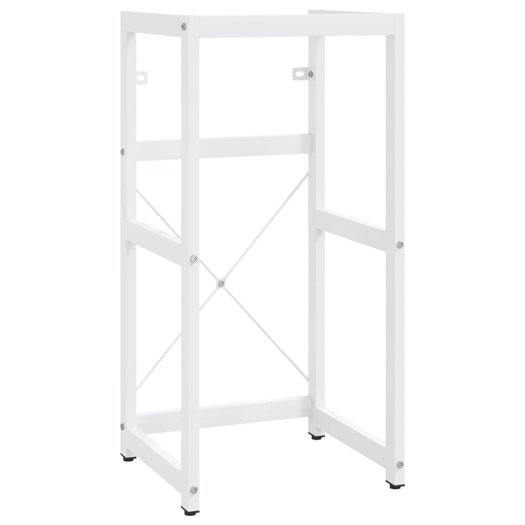 vidaXL Έπιπλο Μπάνιου Λευκό 40 x 38 x 83 εκ. Σιδερένιο